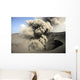 Eruption Volcanic Ash Summit Wall Decal Design 3