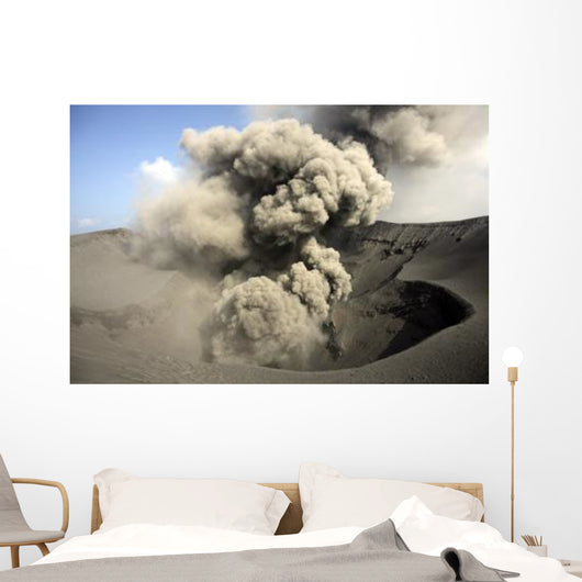 Eruption Volcanic Ash Summit Wall Decal Design 3