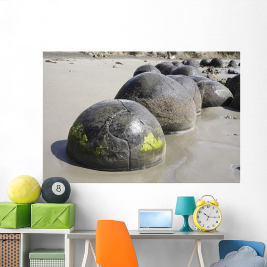 Moeraki Boulders Koekohe Beach Wall Decal Design 20