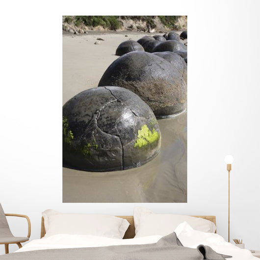 Moeraki Boulders Koekohe Beach Wall Decal Design 19