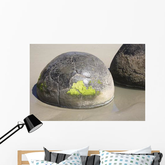 Moeraki Boulders Koekohe Beach Wall Decal Design 18