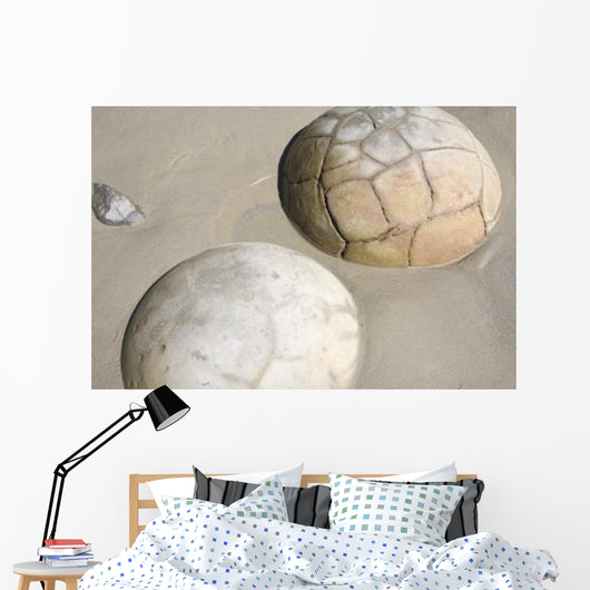 Moeraki Boulders Koekohe Beach Wall Decal Design 13