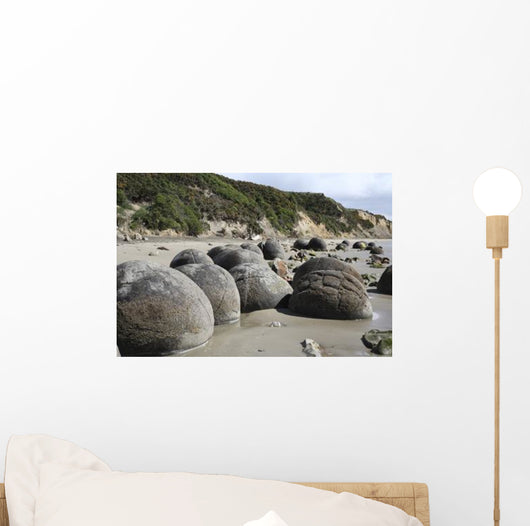 Moeraki Boulders Koekohe Beach Wall Decal Design 10