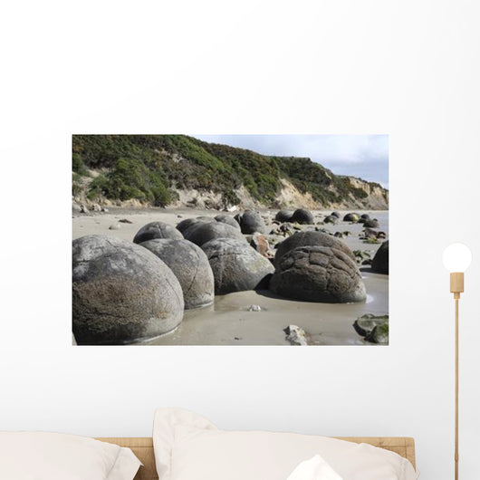 Moeraki Boulders Koekohe Beach Wall Decal Design 10