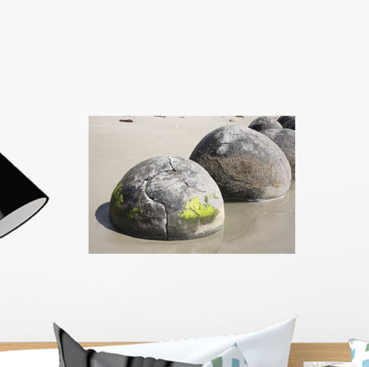 Moeraki Boulders Koekohe Beach Wall Decal Design 9