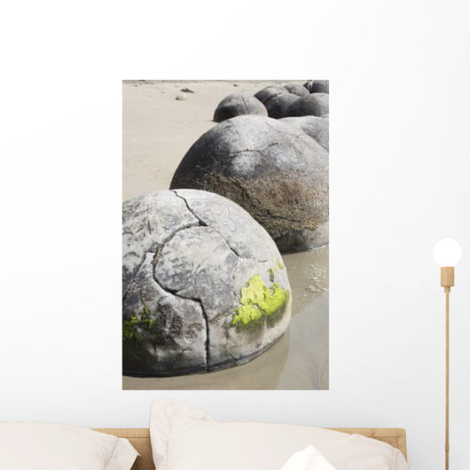 Moeraki Boulders Koekohe Beach Wall Decal Design 8