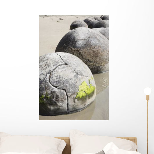 Moeraki Boulders Koekohe Beach Wall Decal Design 8