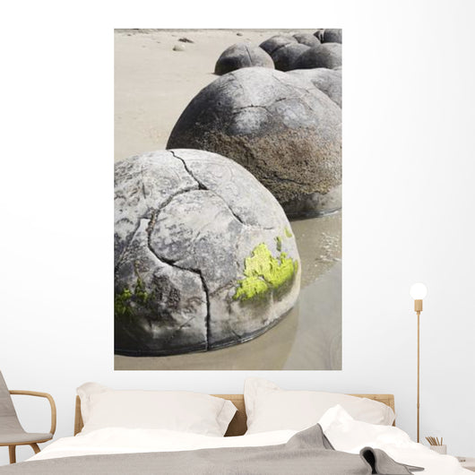 Moeraki Boulders Koekohe Beach Wall Decal Design 8