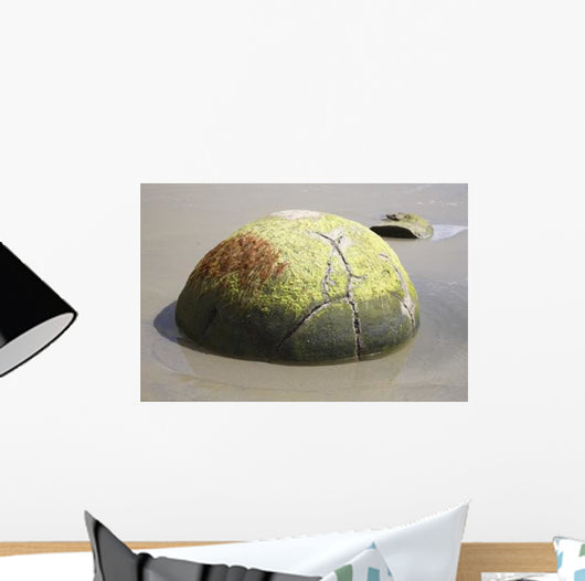 Moeraki Boulder Koekohe Beach Wall Decal Design 2