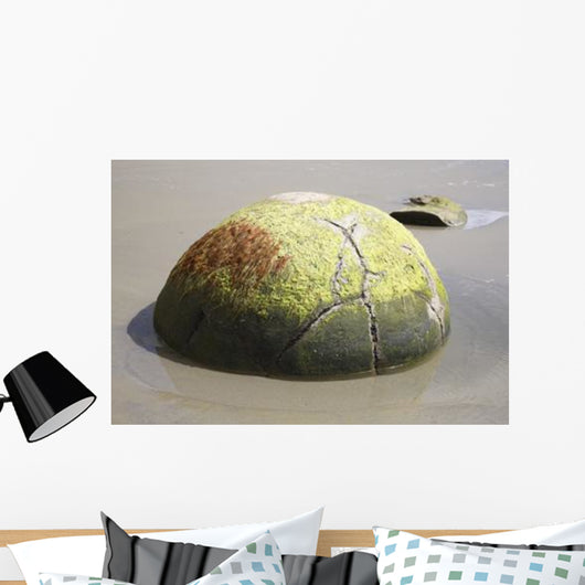 Moeraki Boulder Koekohe Beach Wall Decal Design 2