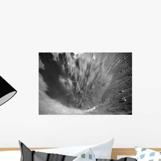 Explosive Eruption with Ash Wall Decal