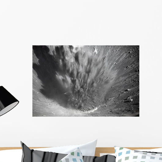 Explosive Eruption with Ash Wall Decal