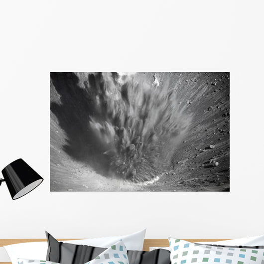 Explosive Eruption with Ash Wall Decal