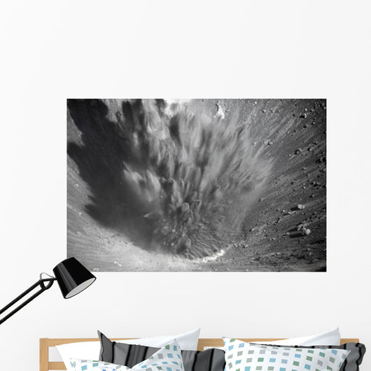 Explosive Eruption with Ash Wall Decal