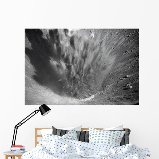 Explosive Eruption with Ash Wall Decal