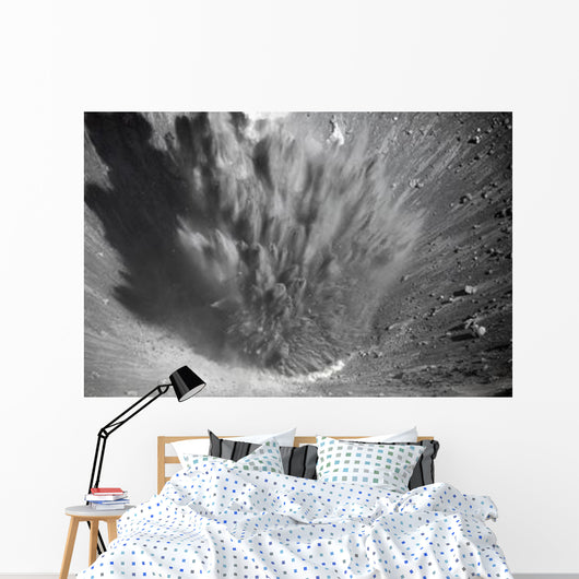 Explosive Eruption with Ash Wall Decal