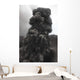 Ash Cloud Rising from Wall Decal