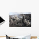 Eruption Volcanic Ash Summit Wall Decal Design 1