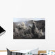 Eruption Volcanic Ash Summit Wall Decal Design 1
