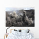 Eruption Volcanic Ash Summit Wall Decal Design 1