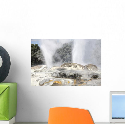 Pohutu and Prince Wales Wall Decal Design 5