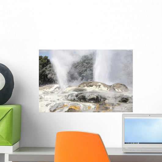 Pohutu and Prince Wales Wall Decal Design 5