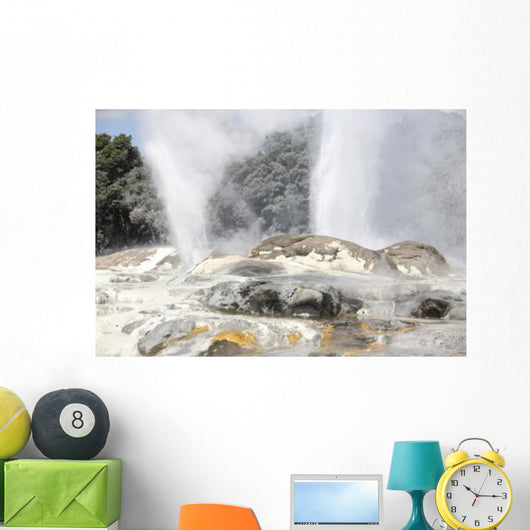 Pohutu and Prince Wales Wall Decal Design 5