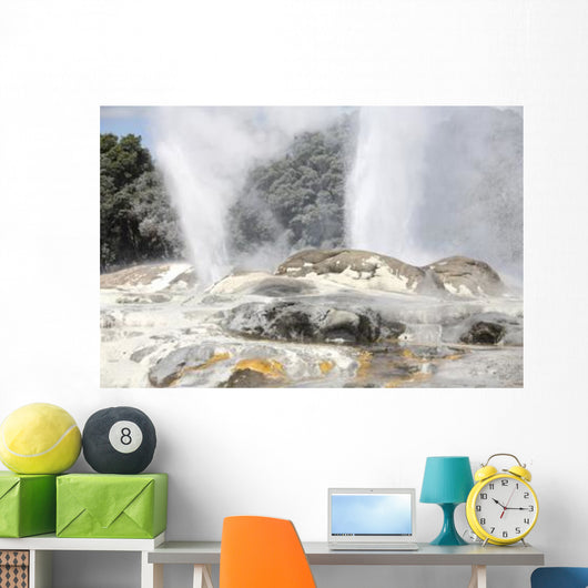 Pohutu and Prince Wales Wall Decal Design 5