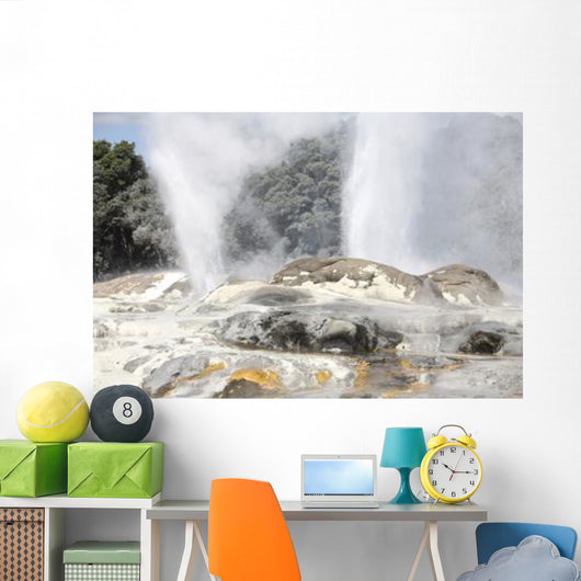 Pohutu and Prince Wales Wall Decal Design 5