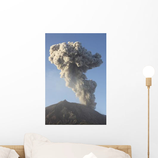 Ash Cloud following Explosive Wall Decal Design 7