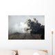 Ash Cloud following Explosive Wall Decal Design 6