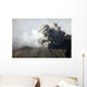 Ash Cloud following Explosive Wall Decal Design 6