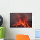 Vulcanian Eruption with Glowing Wall Decal