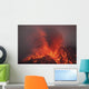 Vulcanian Eruption with Glowing Wall Decal