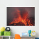 Vulcanian Eruption with Glowing Wall Decal