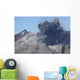 Ash Cloud following Explosive Wall Decal Design 4
