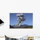 Ash Cloud following Explosive Wall Decal Design 2