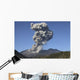 Ash Cloud following Explosive Wall Decal Design 2