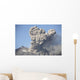 Ash Cloud following Explosive Wall Decal Design 1