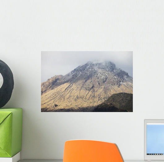 Mount Unzen Volcano Lava Wall Decal Design 3