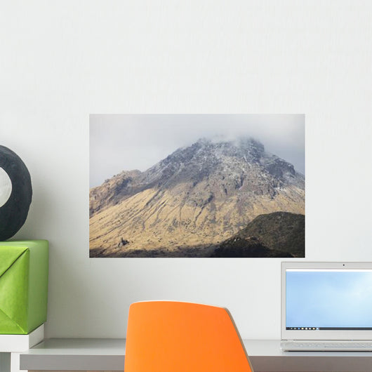 Mount Unzen Volcano Lava Wall Decal Design 3