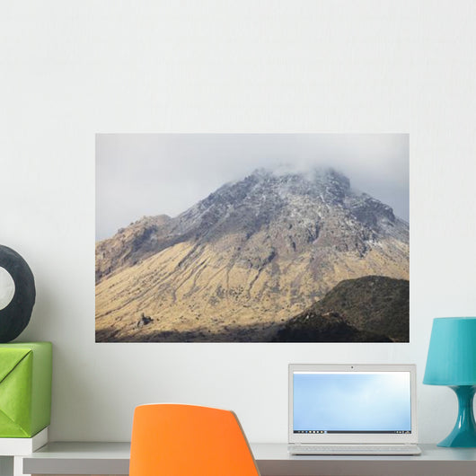 Mount Unzen Volcano Lava Wall Decal Design 3