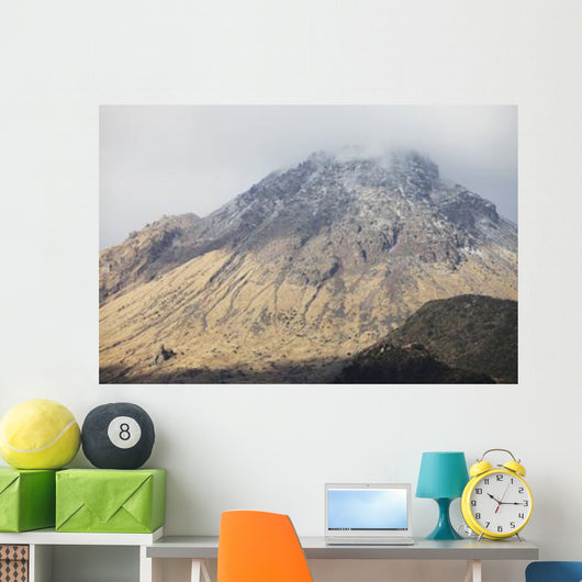 Mount Unzen Volcano Lava Wall Decal Design 3