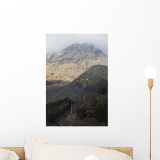 Mount Unzen Volcano Lava Wall Decal Design 2