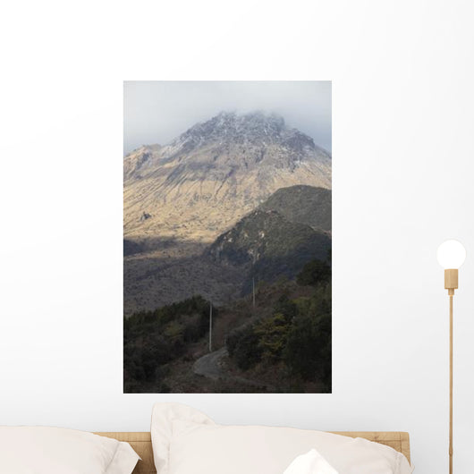 Mount Unzen Volcano Lava Wall Decal Design 2