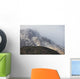Mount Unzen Volcano Lava Wall Decal Design 1