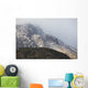 Mount Unzen Volcano Lava Wall Decal Design 1