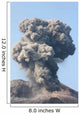 Ash Cloud from Vulcanian Wall Decal Design 7