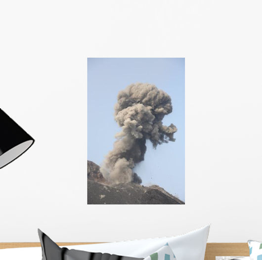 Ash Cloud from Eruption Wall Decal