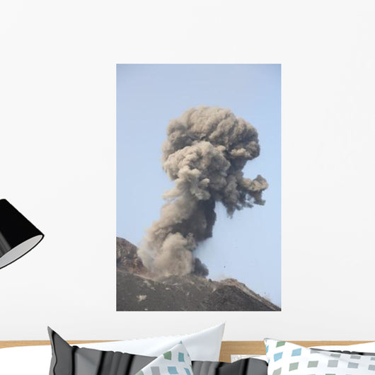 Ash Cloud from Eruption Wall Decal